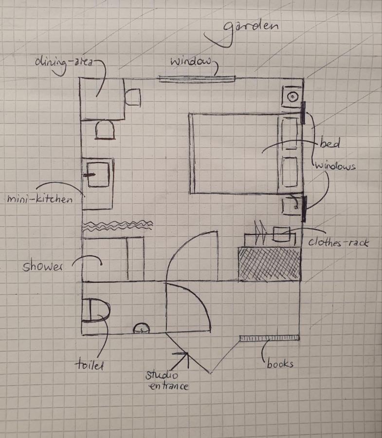 Gardenview Studio Bázel Kültér fotó